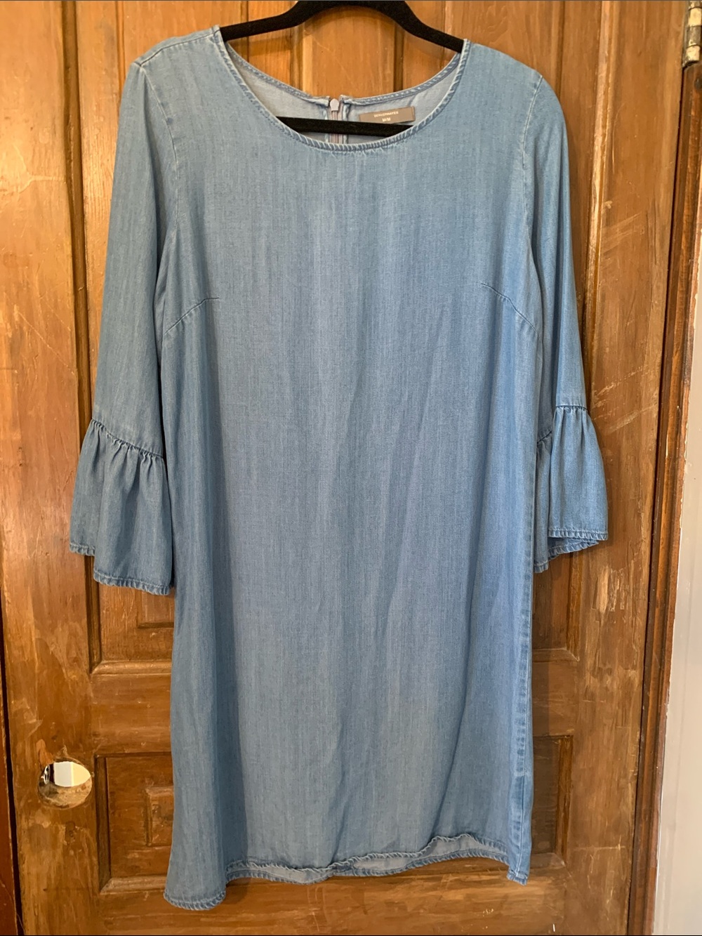 Denver Hayes Denim Print Dress